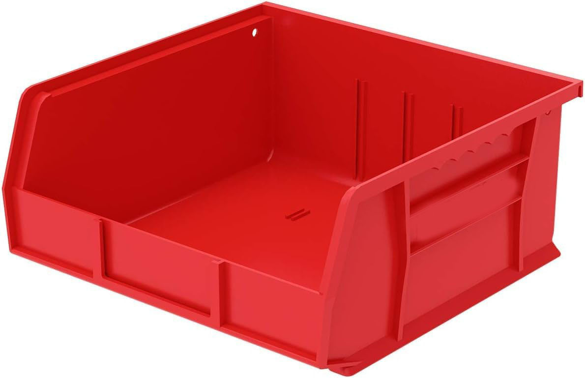 Plastic Storage Bins 6-Pack