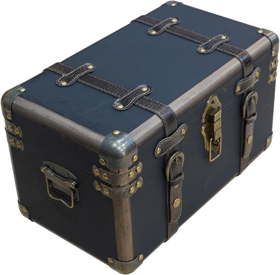 Vintage Wooden Decorative Storage Box