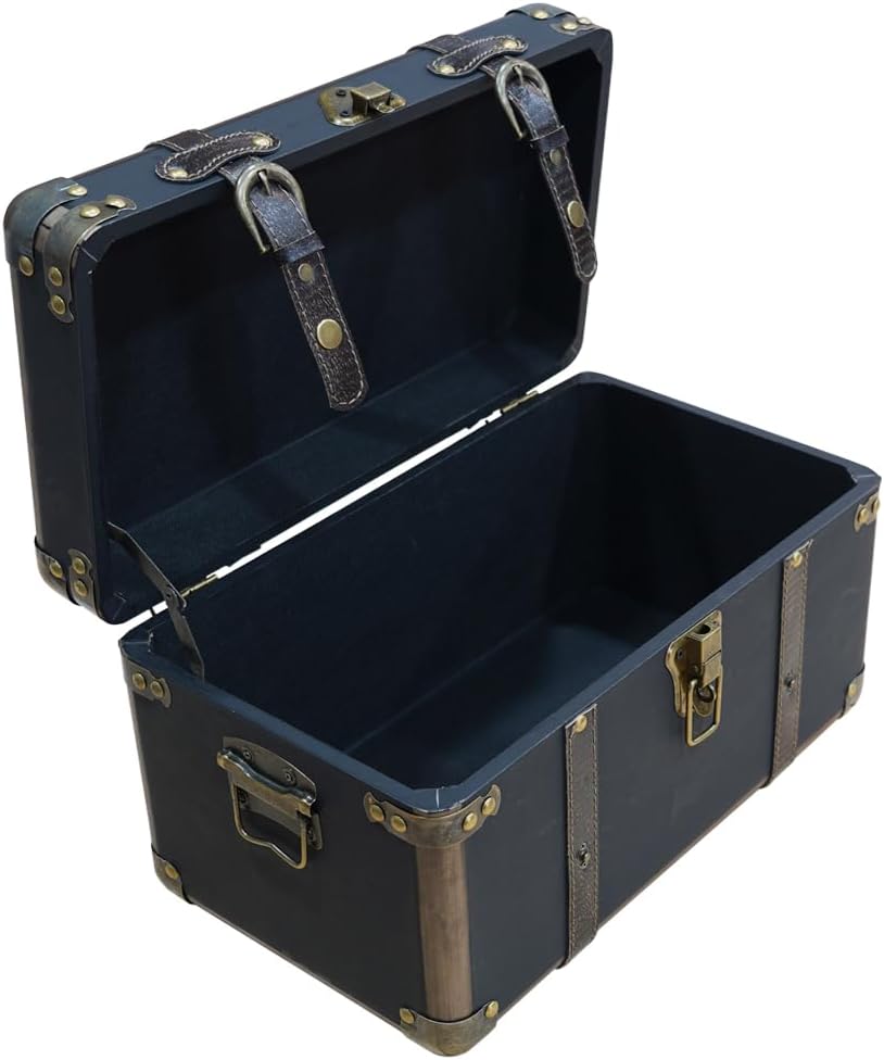 Vintage Wooden Decorative Storage Box