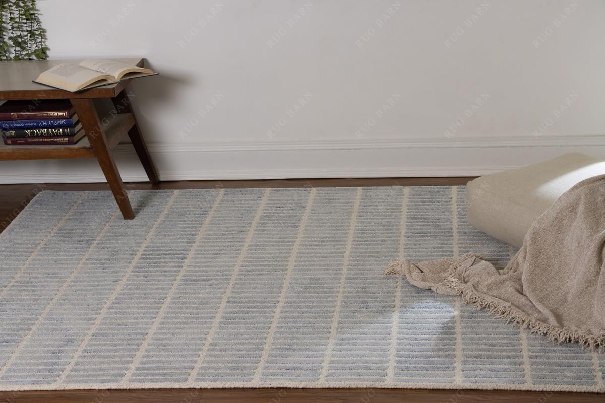 Hand-Tufted Wool Rug 8x8 Ft