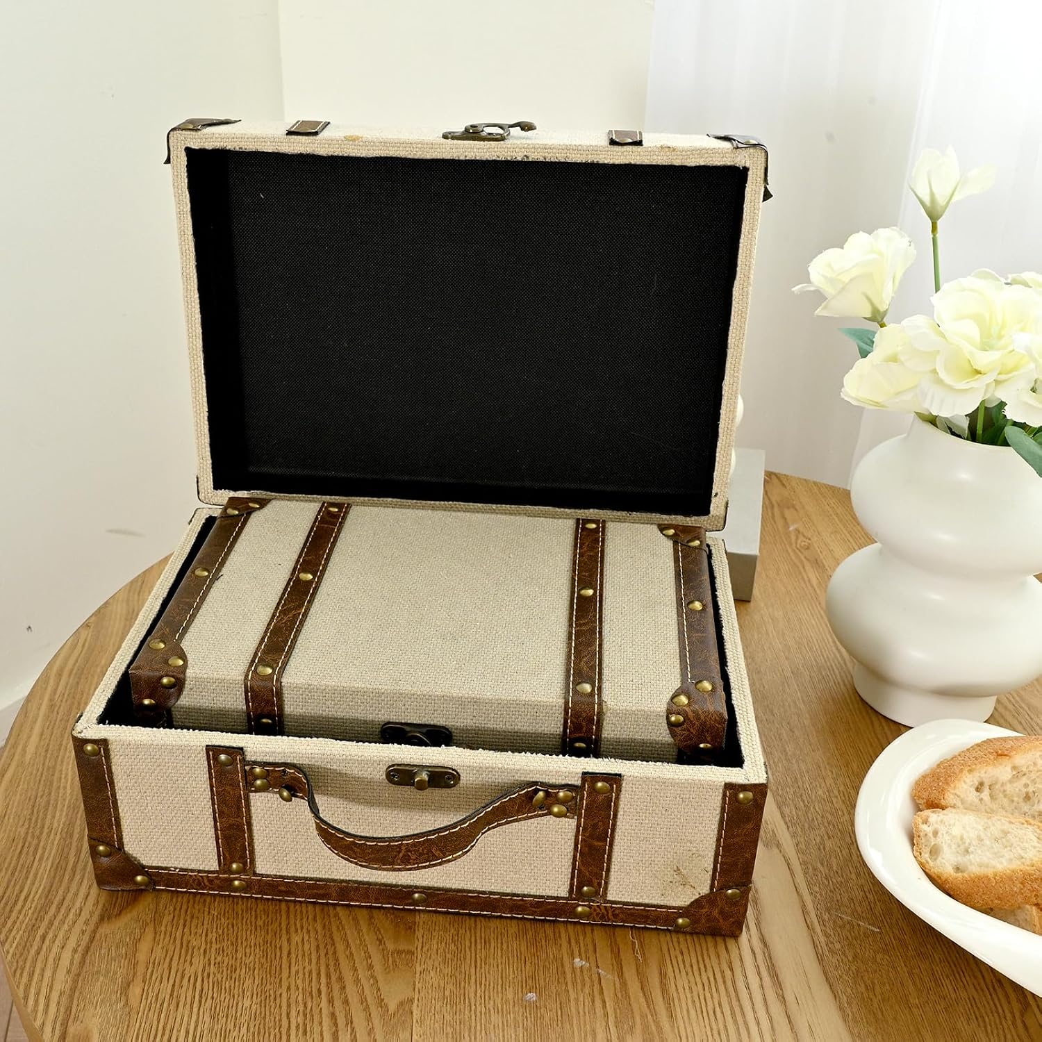 Vintage Suitcase Set of 2