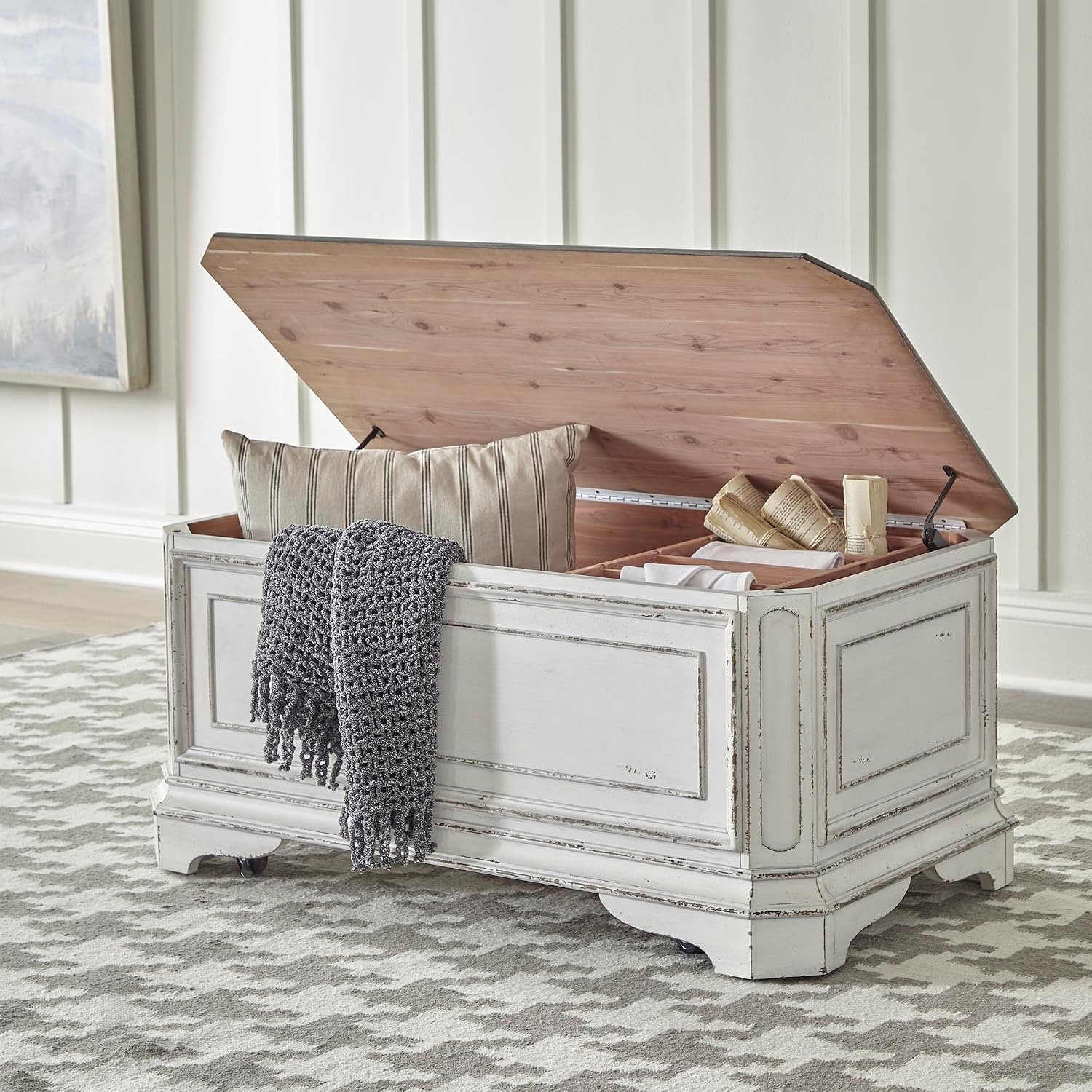 Furniture Magnolia Manor Storage Trunk