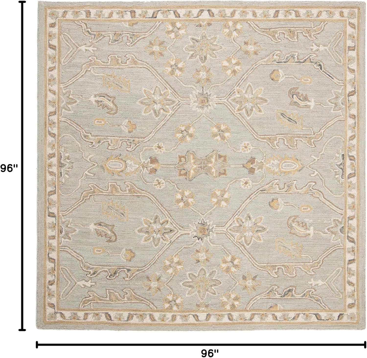 Blossom Collection Area Rug